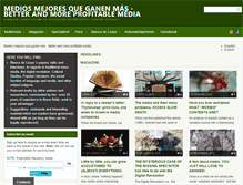 Tablet Screenshot of mediosmejoresqueganenmas.org
